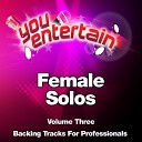 You Entertain - The Power of Love Professional Backing Track In the Style of Jennifer…