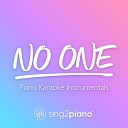 Sing2Piano - No One Originally Performed by Alicia Keys Piano Karaoke…