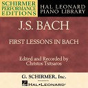 Christos Tsitaros - Minuet in G Major Attributed to Johann Sebastian Bach as BWV Anh…