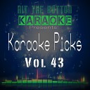Hit The Button Karaoke - Praise You Originally Performed by Hannah…