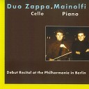 Mattia Zappa Massimiliano Mainolfi - Sonata for Violoncello and Piano Op 119 III Allegro man non troppo Moderato…