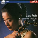 Tomoko Kato - Sonate No 3 In D Minor Op 27 3 Ballade