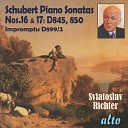 Sviatoslav Richter - Piano Sonata No. 17 in D Major, D. 850: IV. Rondo. Allegro moderato