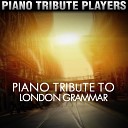 Piano Tribute Players - Stay Awake