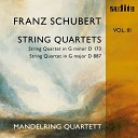 Mandelring Quartett - String Quartet in G Major D 887 Op Post 161 II Andante un poco…