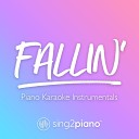 Sing2Piano - Fallin Originally Performed by Alicia Keys Piano Karaoke…