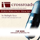 Crossroads Performance Tracks - I ve Won Performance Track Low with Background Vocals in…