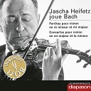 Alfred Wallenstein Los Angeles Philharmonic Jascha… - Partita pour violon No 3 in E Major BWV 1006 III Gavotte en…