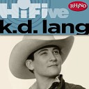 KD Lang - Constant Craving