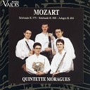 Quintette Moragu s - Adagio in B Flat Major K 411 Arr for Wind…