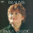 Pavica Gvozdic - Johannes Brahms Phantasien Op 116 Intermezzo U E…
