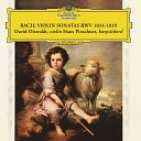 David Oistrakh Hans Pischner - J S Bach Sonata for Violin and Harpsichord No 6 in G Major BWV 1019 IV…