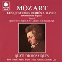 Quatuor Moza ques - 6 String Quartets Dedicated to Joseph Haydn Op 10 No 14 in G Major K 387 II Menuetto…