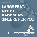 Lange - Sincere For You Radio Mix