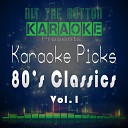 Hit The Button Karaoke - The Sun Always Shines on TV Originally Performed by A Ha Instrumental…