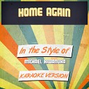 Ameritz Audio Karaoke - Home Again In the Style of Michael Kiwanuka Karaoke…