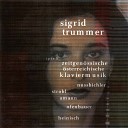 Sigrid Trummer - 3 Meditations for Piano Solo Windows I 1999