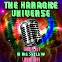 The Karaoke Universe - Burn It Out Karaoke Version In the Style of Linkin…