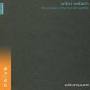 Arditti String Quartet Irvine Arditti - Trio f r Geige Bratsche und Violoncello Op 20 II Sehr Getragen und…