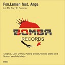 fon leman feat ange - let me stay in summer dimay d