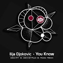 Ilija Djokovic - You Know Original Mix
