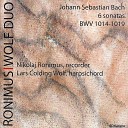 Nikolaj Ronimus Lars Colding Wolf - Sonata VI In G BWV 1019 II Largo