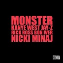 DJ Delz kanye west nicki minaj jay z - Monster