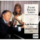 Jacques Genty Lola Bobesco - Sonata for Violin and Piano in A Major Op 13 III Allegro vivo…