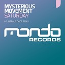 Mysterious Movement - Saturday Original Mix