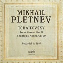 Михаил Плетнев - Детский альбом соч 39 No 2 Зимнее…