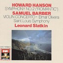 Leonard Slatkin St Louis Symphony Orchestra Elmar… - Barber I Allegro