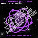 DJ Dreem CLSM - What You Want Original Mix