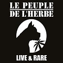 Le Peuple de l herbe feat Oddatteee Jc001 - Back Against the Wall Live 2017
