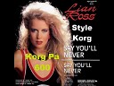 Korg Style - Lian Ross - Say You'll Never (Korg Pa 600) Instrumental