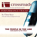 Crossroads Performance Tracks - The People In The Line Performance Track Original without Background…