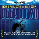 Raul Soto MDW feat Ella Sopp - Deep Down DJ MDW Dub Soul Mix