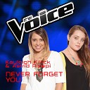 Kayleigh Killick Astrid Ripepi - Never Forget You The Voice Australia 2016…