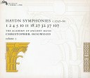 Academy of Ancient Music Christopher Hogwood - Haydn Symphony in E flat H I No 11 1 Adagio…