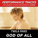 Twila Paris - God Of All Performance Track In Key Of E With Background…