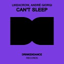 Likeacrow Andr Giorgi - Can t Sleep Original Mix