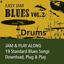 Easy Jam - Fast and Standard Blues 142 BPM A Major