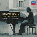 Roberto Prosseda - Mendelssohn Lieder ohne Worte Op 30 No 6 in F Sharp Minor Allegretto Venetian Gondola Song MWV U…