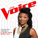 Courtney Harrell - It Must Have Been Love The Voice Performance