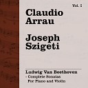 Claudio Arrau Joseph Szigeti - Sonata No 1 In D Op 12 No 1 1797 1798 II Tema con Variazioni Andante con…