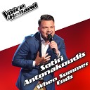 Sotiri Antonakoudis - When The Summer Ends From The voice of Holland…