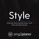 Sing2Piano - Style Originally Performed By Taylor Swift Piano Karaoke…