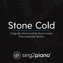 Sing2Piano - Stone Cold Originally Performed By Demi Lovato Piano Karaoke…