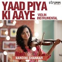 Nandini Shankar - Yaad Piya Ki Aaye Instrumental