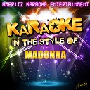 Ameritz Karaoke Entertainment - American Life Karaoke Version