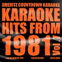 Ameritz Countdown Karaoke - From Girl to Woman De Ni a a Mujer In the Style of Julio Iglesias Karaoke…